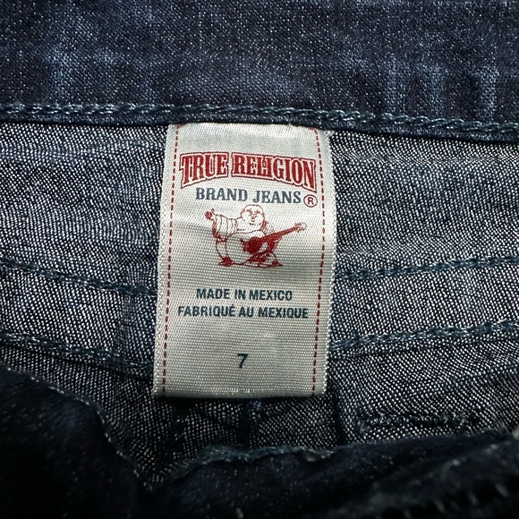True Religion girls jeans size 7 - Picture 3 of 4